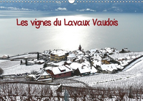 LES VIGNES DU LAVAUX VAUDOIS (CALENDRIER MURAL 2019 DIN A3 HORIZONTAL) - VIGNES EN TERRASSES SOUS LA