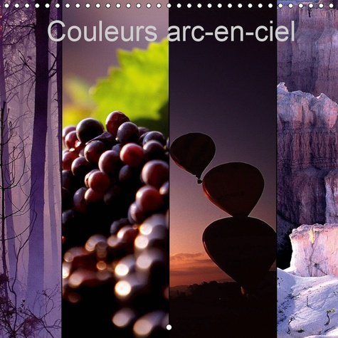 COULEURS ARC-EN-CIEL (CALENDRIER MURAL 2019 300 * 300 MM SQUARE) - COULEURS ARC-EN-CIEL EST UN CHOIX