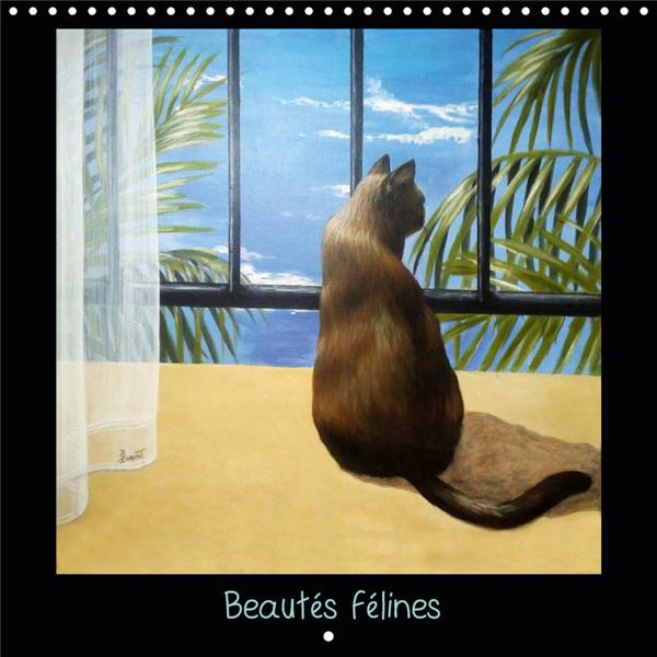 BEAUTES FELINES (CALENDRIER MURAL 2019 300 * 300 MM SQUARE) - PEINTURES ET PASTELS (CALENDRIER MENSU