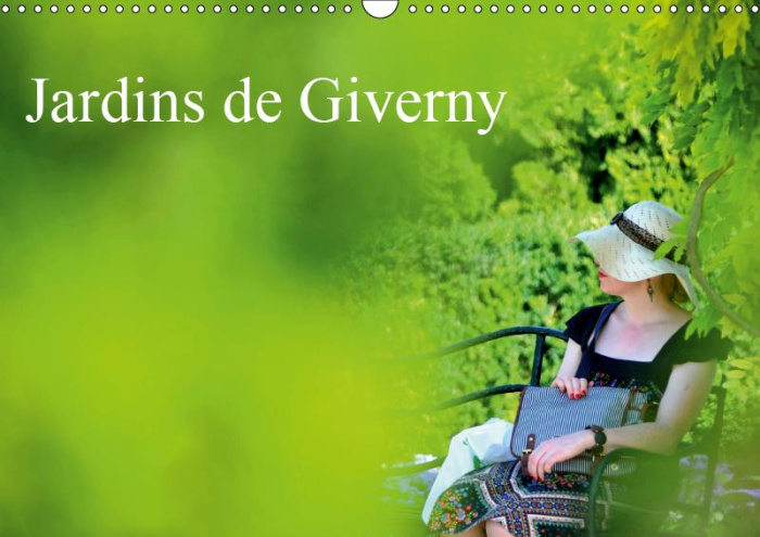 JARDINS DE GIVERNY (CALENDRIER MURAL 2019 DIN A3 HORIZONTAL) - PALETTE DE PLANTES QUI COMPOSENT LES