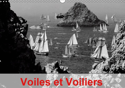 VOILES ET VOILIERS (CALENDRIER MURAL 2019 DIN A3 HORIZONTAL) - LES GRANDS VOILIERS POSSEDENT UN CHAR