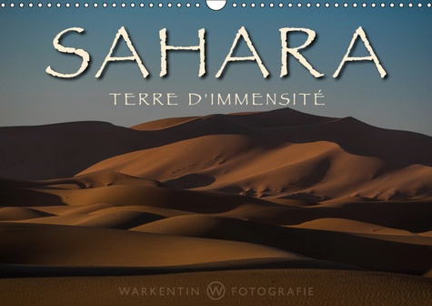SAHARA - TERRE D'IMMENSITE (CALENDRIER MURAL 2019 DIN A3 HORIZONTAL) - LA BEAUTE SANS FIN, L'ETENDUE