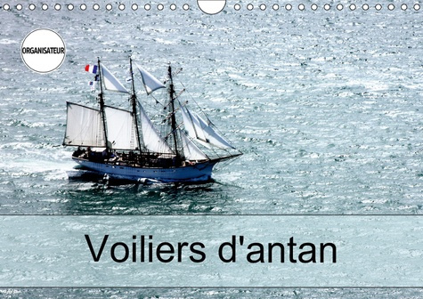 VOILIERS D'ANTAN (CALENDRIER MURAL 2019 DIN A4 HORIZONTAL) - PHOTOS AERIENNES D'ANCIENS VOILIERS (CA