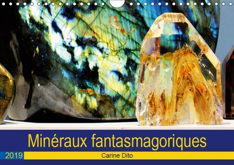 MINERAUX FANTASMAGORIQUES (CALENDRIER MURAL 2019 DIN A4 HORIZONTAL) - PHOTOGRAPHIES ARTISTIQUES DE M