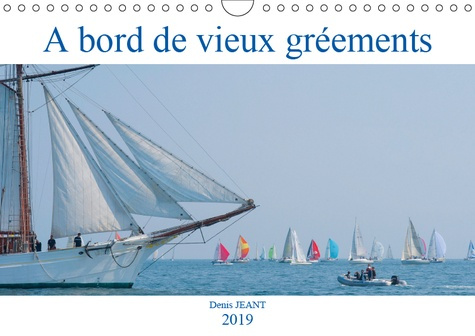 A BORD DE VIEUX GREEMENTS (CALENDRIER MURAL 2019 DIN A4 HORIZONTAL) - EMBARQUEZ A BORD DE VIEUX GREE