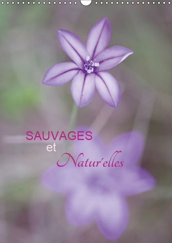 SAUVAGES & NATUR'ELLES (CALENDRIER MURAL 2019 DIN A3 VERTICAL) - FLEURS SAUVAGES EN PLEINE NATURE. (