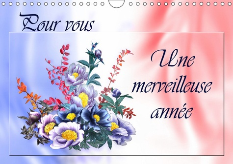 POUR VOUS UNE MERVEILLEUSE ANNEE (CALENDRIER MURAL 2019 DIN A4 HORIZONTAL) - DESSINS AU CRAYON DE CO