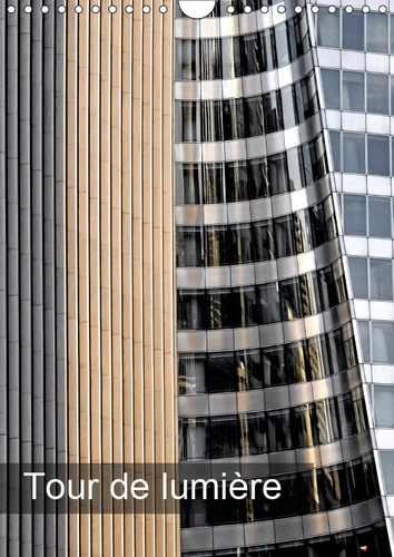 TOUR DE LUMIERE (CALENDRIER MURAL 2019 DIN A4 VERTICAL) - REFLETS ET LUMIERE SUR LES TOURS DE PARIS