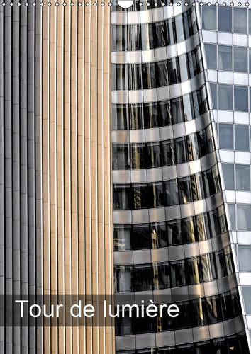TOUR DE LUMIERE (CALENDRIER MURAL 2019 DIN A3 VERTICAL) - REFLETS ET LUMIERE SUR LES TOURS DE PARIS
