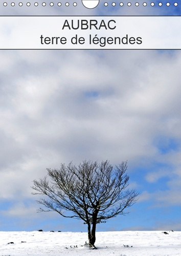 AUBRAC TERRE DE LEGENDES (CALENDRIER MURAL 2019 DIN A4 VERTICAL) - LE PLATEAU DE L'AUBRAC AU SUD DU