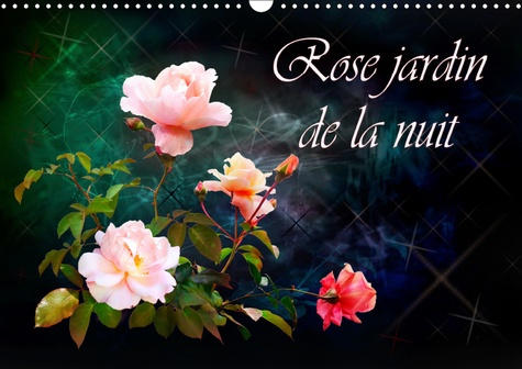 ROSE JARDIN DE LA NUIT (CALENDRIER MURAL 2019 DIN A3 HORIZONTAL) - IMAGES DE ROSES DANS LA CONCEPTIO