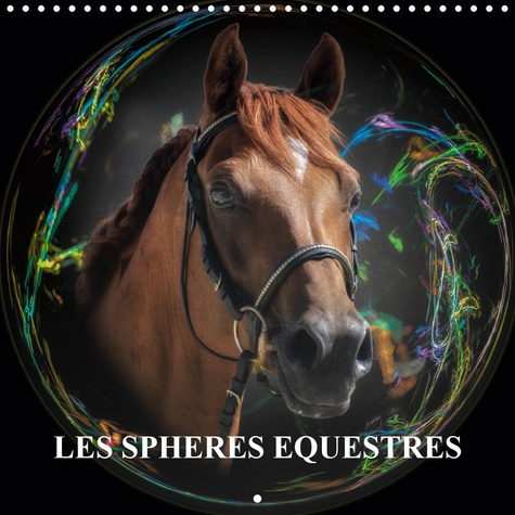 Les sphères équestres (Calendrier mural 2020 300 × 300 mm Square). Créations autour du cheval (Calen