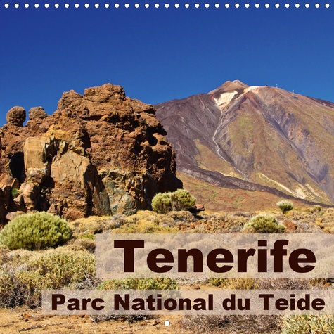 TENERIFE - PARC NATIONAL DU TEIDE (CALENDRIER MURAL 2020 300 * 300 MM SQUARE) - MAJESTUEUX PAYSAGES