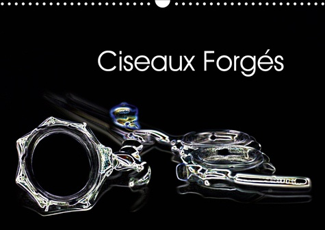 Ciseaux Forgés (Calendrier mural 2020 DIN A3 horizontal). Des ciseaux de coiffure photographiés et t