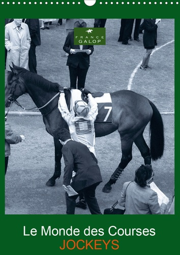 Le Monde des Courses JOCKEYS (Calendrier mural 2020 DIN A3 vertical). Photos d'art par Capella MP su
