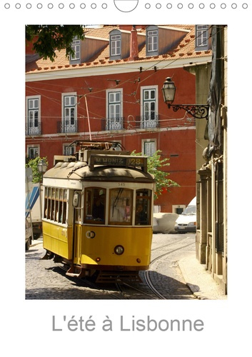 L'ETE A LISBONNE (CALENDRIER MURAL 2020 DIN A4 VERTICAL) - UNE VUE DE LISBONNE (CALENDRIER MENSUEL,