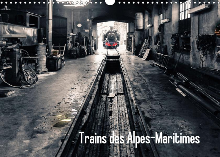 TRAINS DES ALPES-MARTIMES (CALENDRIER MURAL 2020 DIN A3 HORIZONTAL) - MERVEILLES DES TRAINS A VAPEUR