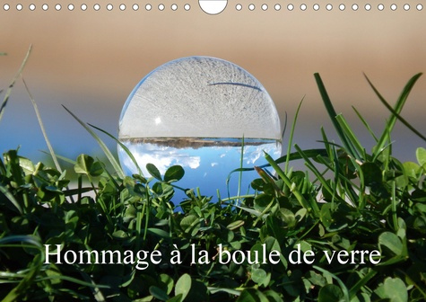 HOMMAGE A LA BOULE DE VERRE (CALENDRIER MURAL 2020 DIN A4 HORIZONTAL) - LE MONDE EST ROND COMME UNE