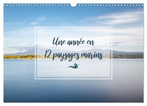 Une année en 12 paysages marins (Calendrier mural 2025 DIN A3 vertical), CALVENDO calendrier mensuel