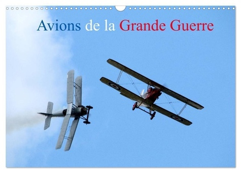 Avions de la Grande Guerre (Calendrier mural 2025 DIN A3 vertical), CALVENDO calendrier mensuel. Évo