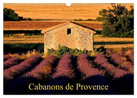 Cabanons de Provence (Calendrier mural 2025 DIN A3 vertical), CALVENDO calendrier mensuel. Autrefois