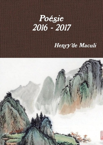 Poésie 2016 - 2017. 2017