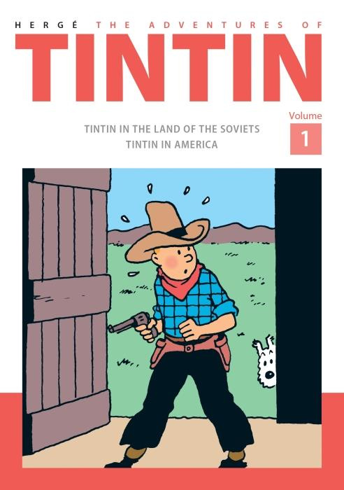THE ADVENTURES OF TINTIN, VOLUME 1 (8 VOLUMES OF COLLECTED ALBUM)