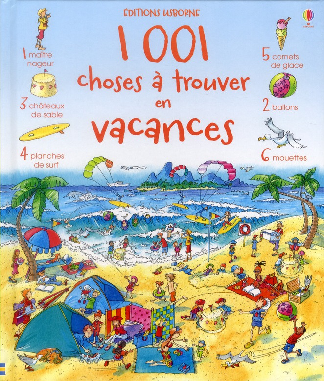 1001 choses à trouver en vacances