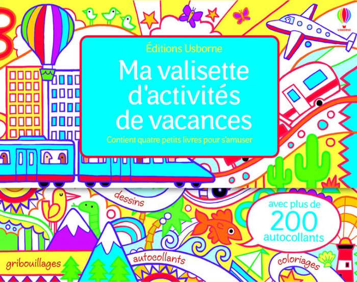 Ma valisette d'activités de vacances. Avec quatre petits livres pour s'amuser