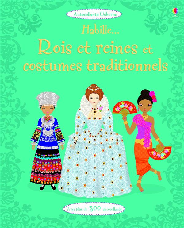 Habille rois et reines et costumes traditionnels