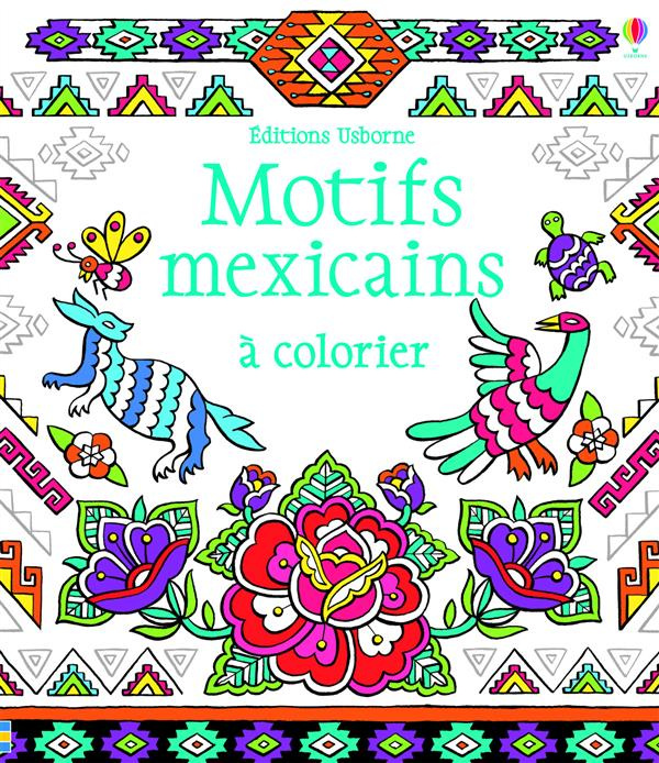 Motifs mexicain à colorier
