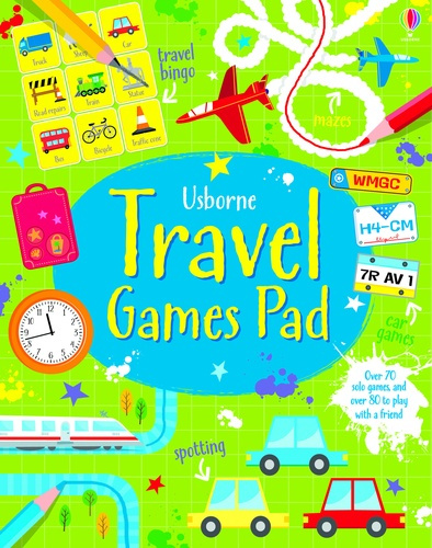 Travel games pad