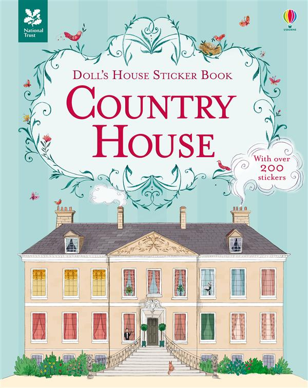 DOLL'S HOUSE STICKER BOOK COUNTRY HOUSE