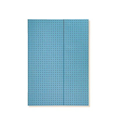 Carnet Circulo Bleu sur Gris A5 Non-ligné