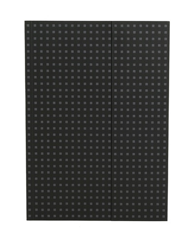 Carnet Quadro Noir sur Gris A4 Non-ligné