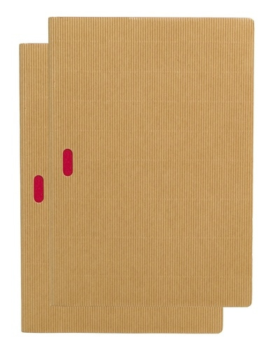 Cahier Ondulo Naturel / Naturel B7 Non-ligné