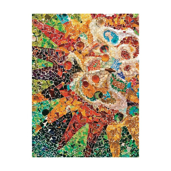 1000 PIECES PUZZLE - GAUDI'S SUN, GAUDI'S MOSAICS