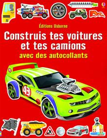 Construis tes voitures et tes camions avec des autocollants