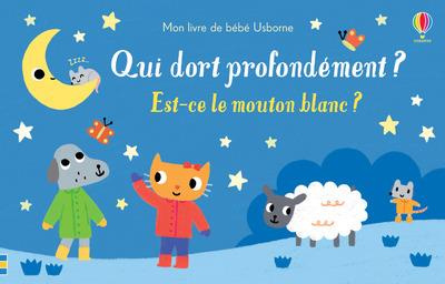 Qui dort profondément ? Est-ce le mouton blanc ?