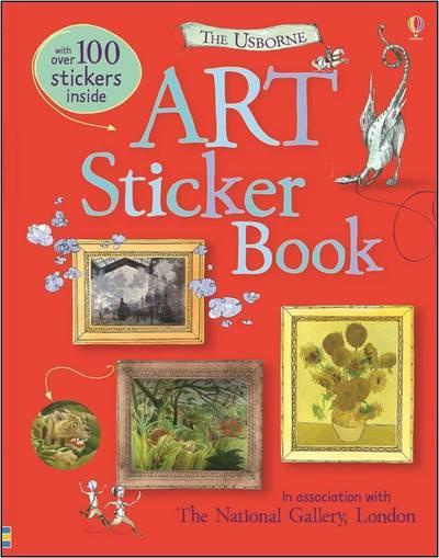The Usborne Art Sticker Book. in association with the National Gallery, London