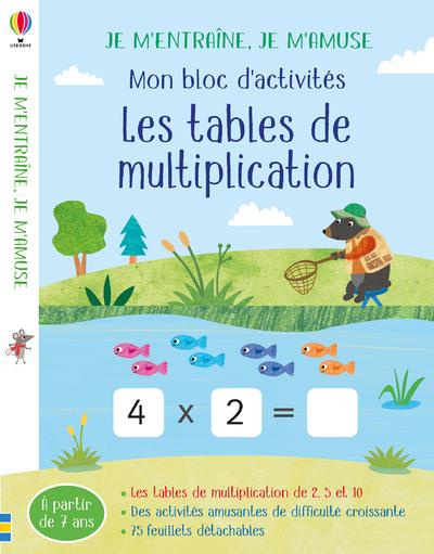 Mon bloc d'activités Les tables de multiplication