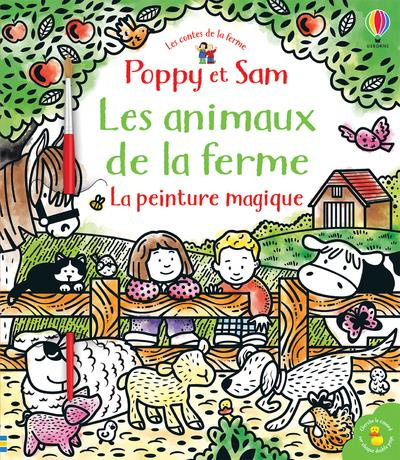 Les animaux de la ferme. La peinture magique