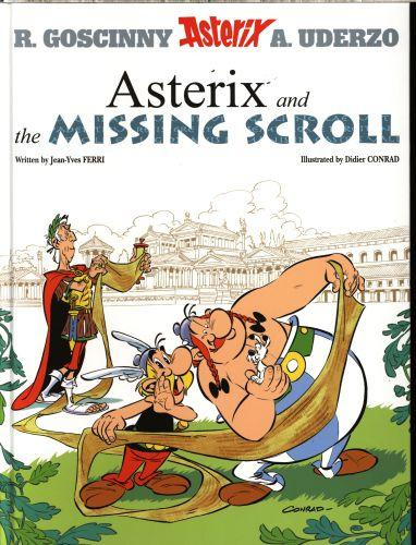 ASTERIX AND THE MISSING SCROLL, (ALBUM 36)