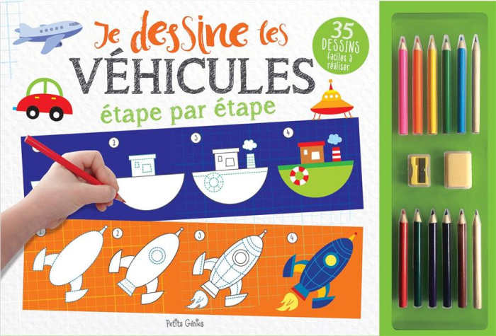 Je dessine les véhicules étape par étape
