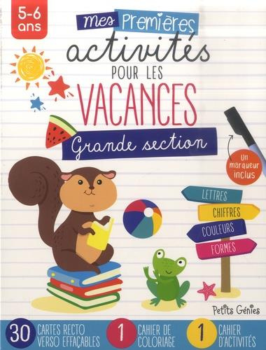 Mes premières activités pour les vacances Grande section. Avec 1 marqueur inclus