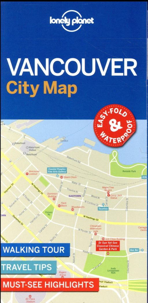VANCOUVER CITY MAP 1ED -ANGLAIS-