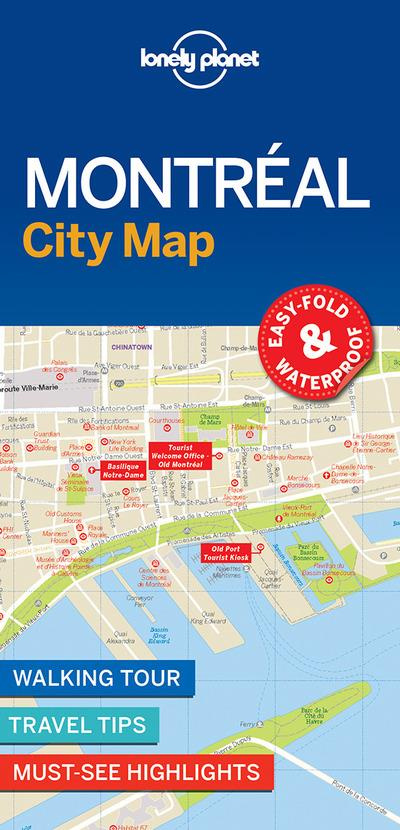 MONTREAL CITY MAP 1ED -ANGLAIS-