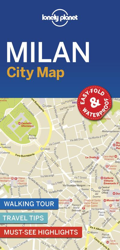 MILAN CITY MAP 1ED -ANGLAIS-