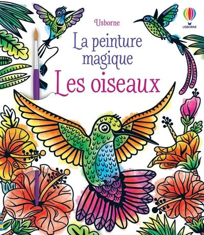 Les oiseaux. Avec un pinceau