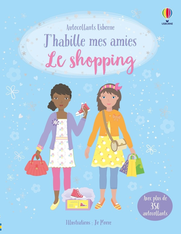 Le shopping. Avec plus de 350 autocollants
